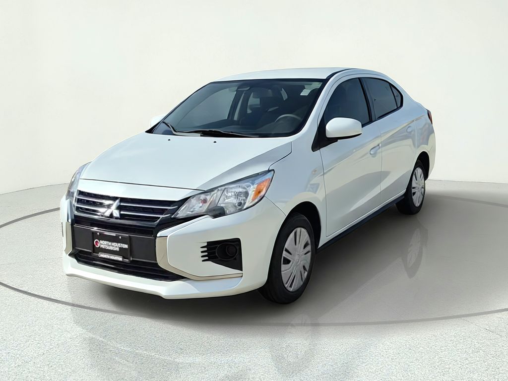 2023 Mitsubishi Mirage G4 ES White at DeMontrond Ford
