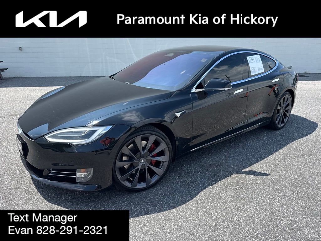 Solid Black 2019 Tesla Model S Sedan All-Wheel Drive 1-Speed Automatic