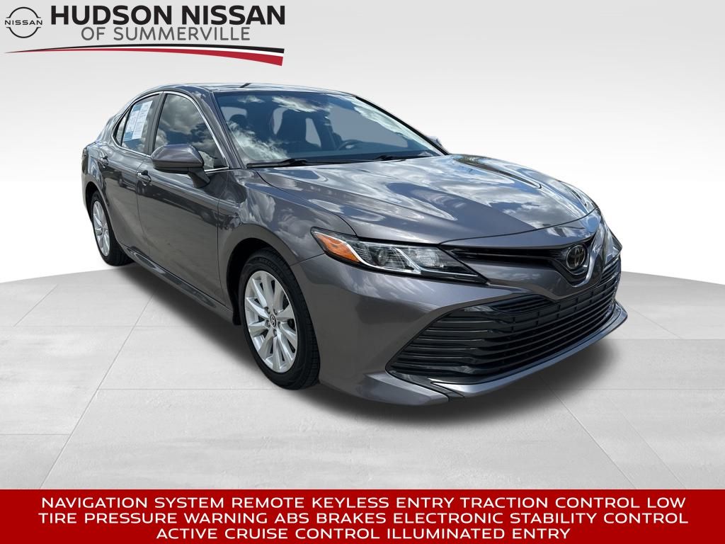 2019 Predawn Gray Mica Toyota Camry LE Sedan