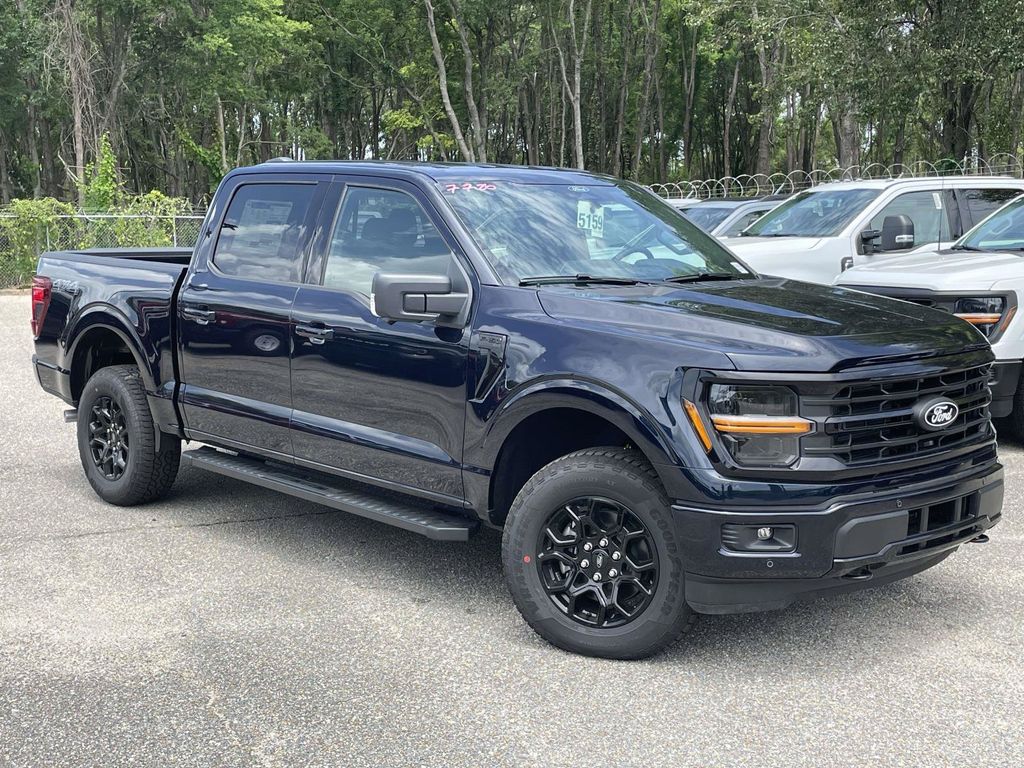 Antimatter Blue Metallic 2026 Ford F-150 Pickup Truck Four-Wheel Drive Automatic