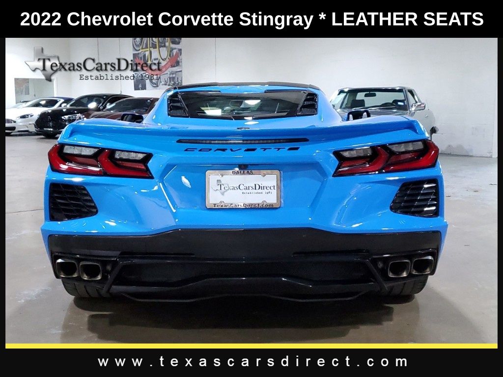 2022 Chevrolet Corvette Stingray 12