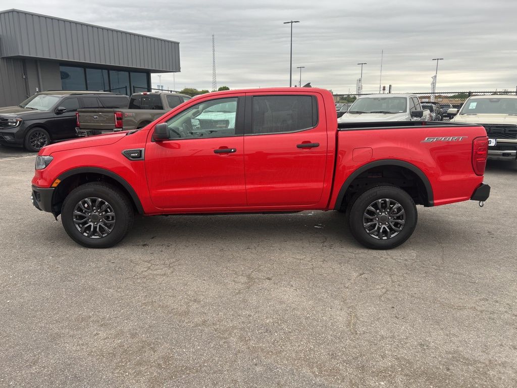 Race Red 2021 Ford Ranger XLT SuperCrew RWD Pickup Truck 4X2 Automatic