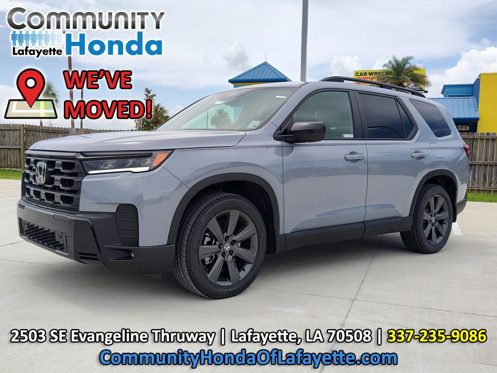 Sonic Gray Pearl 2026 Honda Pilot SUV / Crossover Front-Wheel Drive Automatic