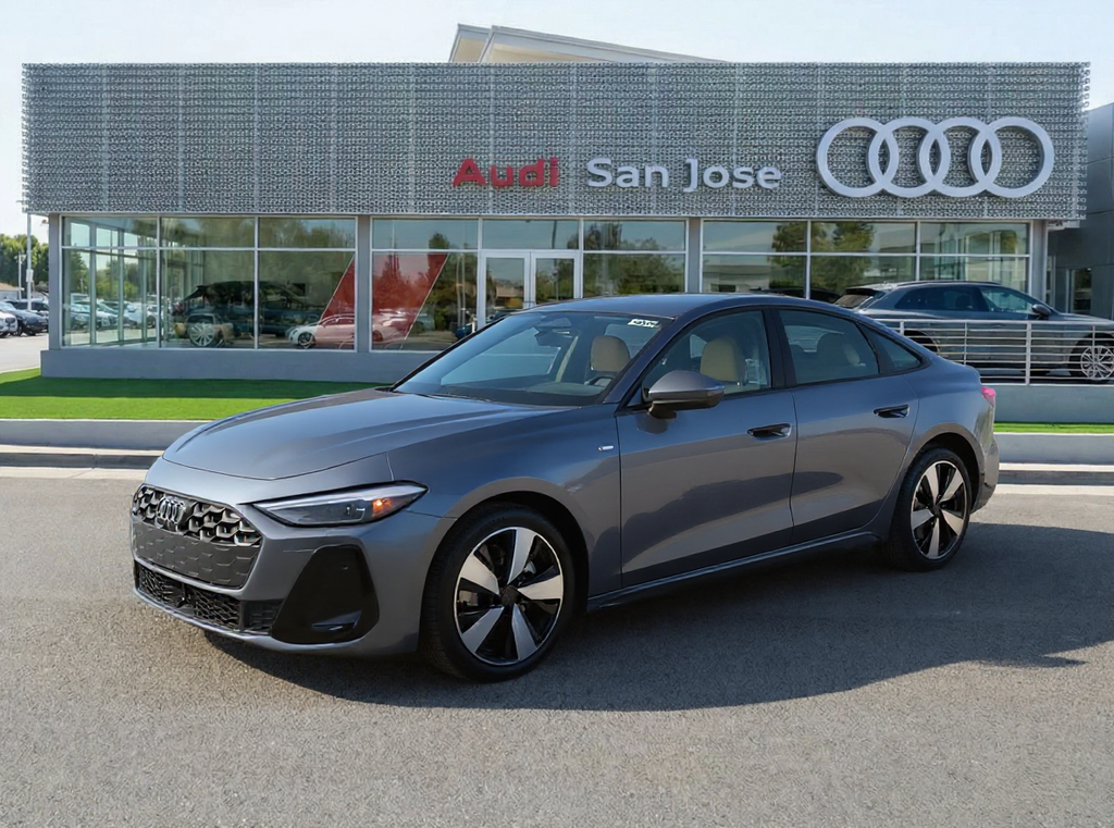 Horizon Blue Metallic 2026 Audi A5 quattro Premium TFSI Sedan All-Wheel Drive 7-Speed Automatic