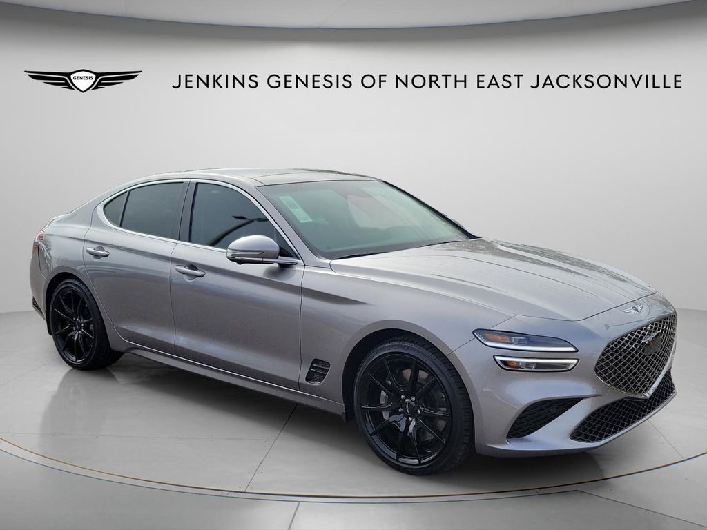 Savile Silver 2026 Genesis G70 Sedan Rear-Wheel Drive 8-Speed Automatic