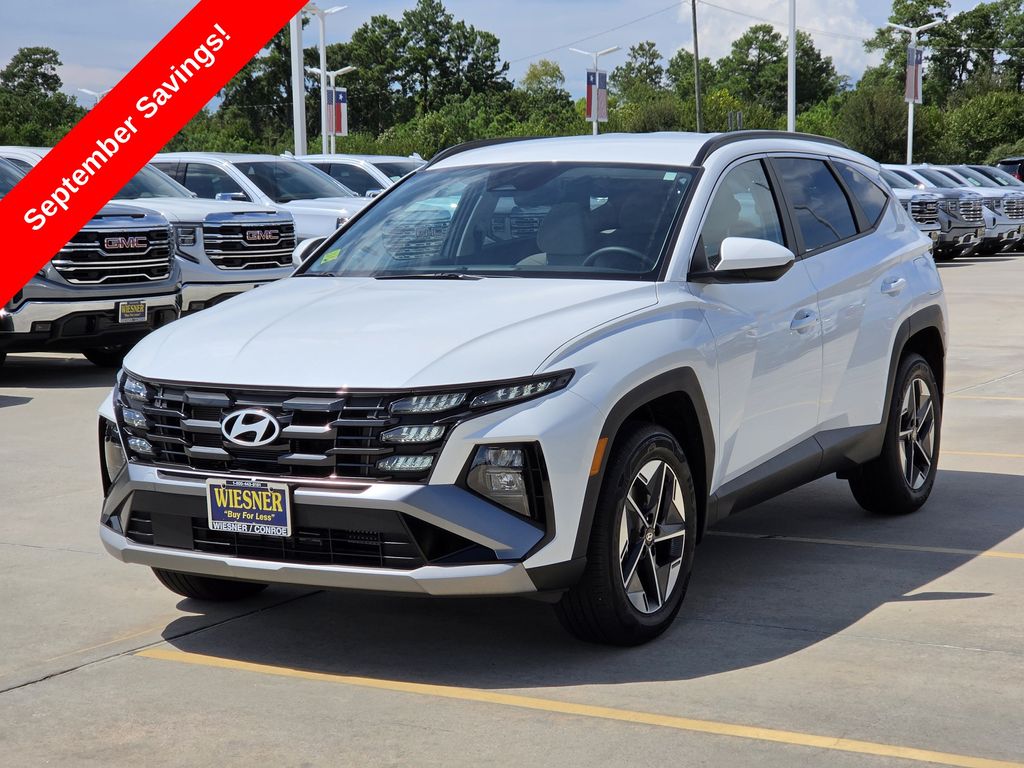 White Pearl 2026 Hyundai Tucson Hybrid SUV / Crossover All-Wheel Drive 6-Speed Automatic