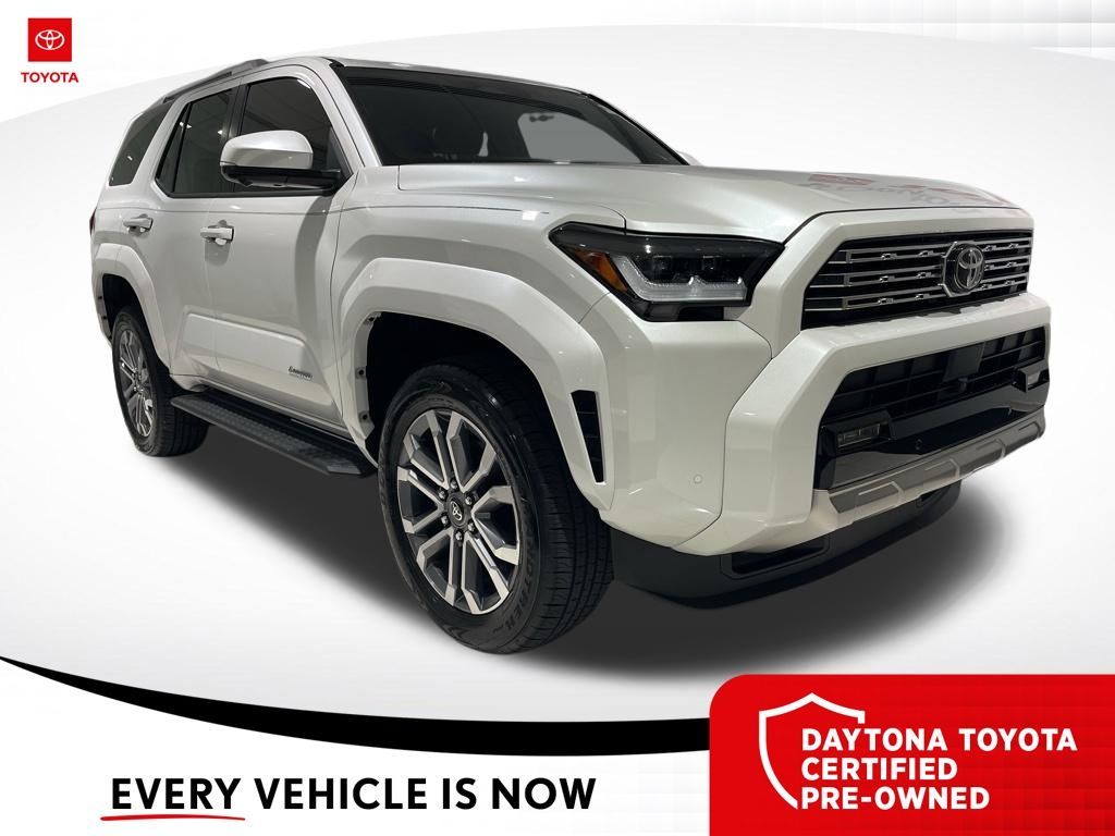 White (Wind Chill Pearl) 2025 Toyota 4Runner Limited 4WD SUV / Crossover All-Wheel Drive 8-Speed Automatic