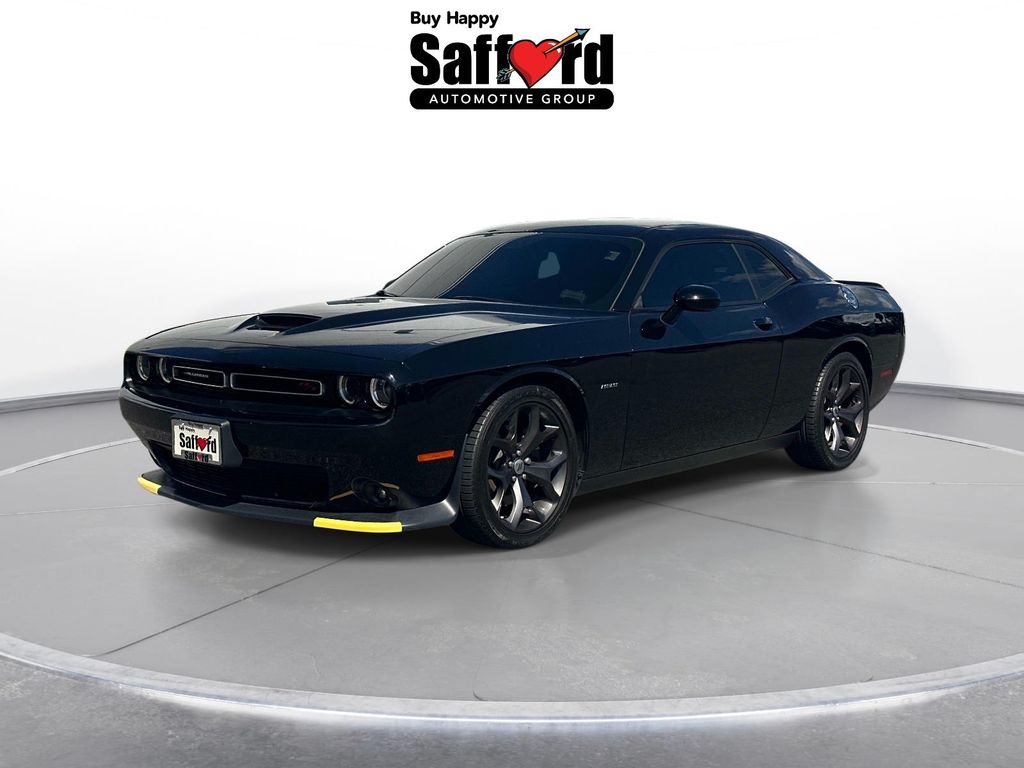 Pitch Black Clearcoat 2019 Dodge Challenger Coupe Rear-Wheel Drive 8-Speed Automatic