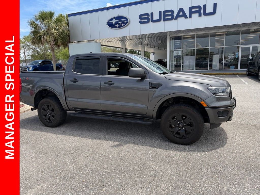 Gray (Magnetic) 2020 Ford Ranger Pickup Truck Four-Wheel Drive Automatic