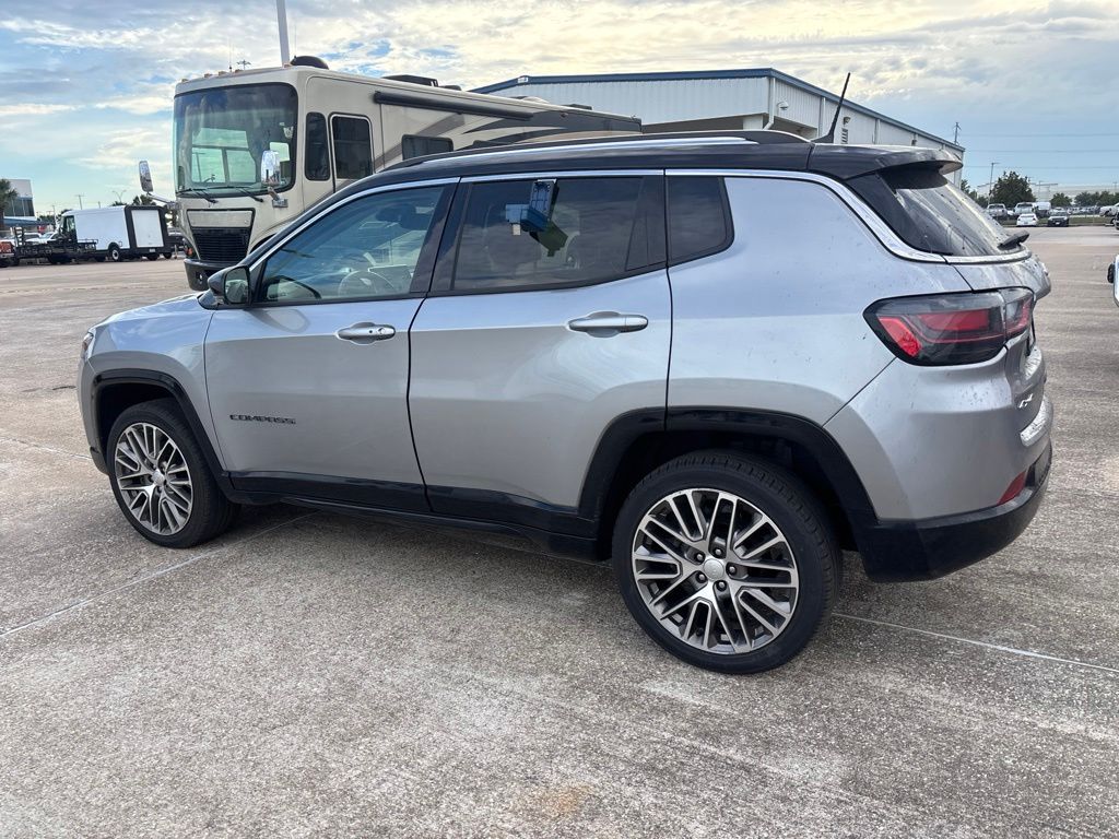 2022 Jeep Compass Limited Silver at DeMontrond Auto Country