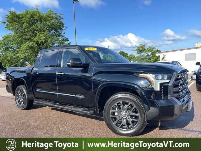 Black Metallic 2023 Toyota Tundra Pickup Truck Four-Wheel Drive Automatic