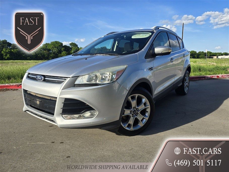 Ingot Silver 2015 Ford Escape Titanium FWD SUV / Crossover Front-Wheel Drive 6-Speed Automatic