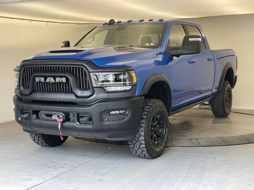 Hydro Blue Pearlcoat 2024 RAM 2500 Power Wagon Crew Cab 4WD Pickup Truck Four-Wheel Drive 8-Speed Automatic