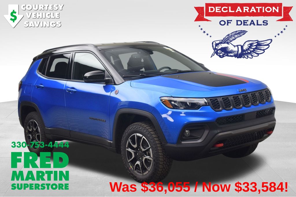 new 2026 Jeep Compass car, priced at $33,584