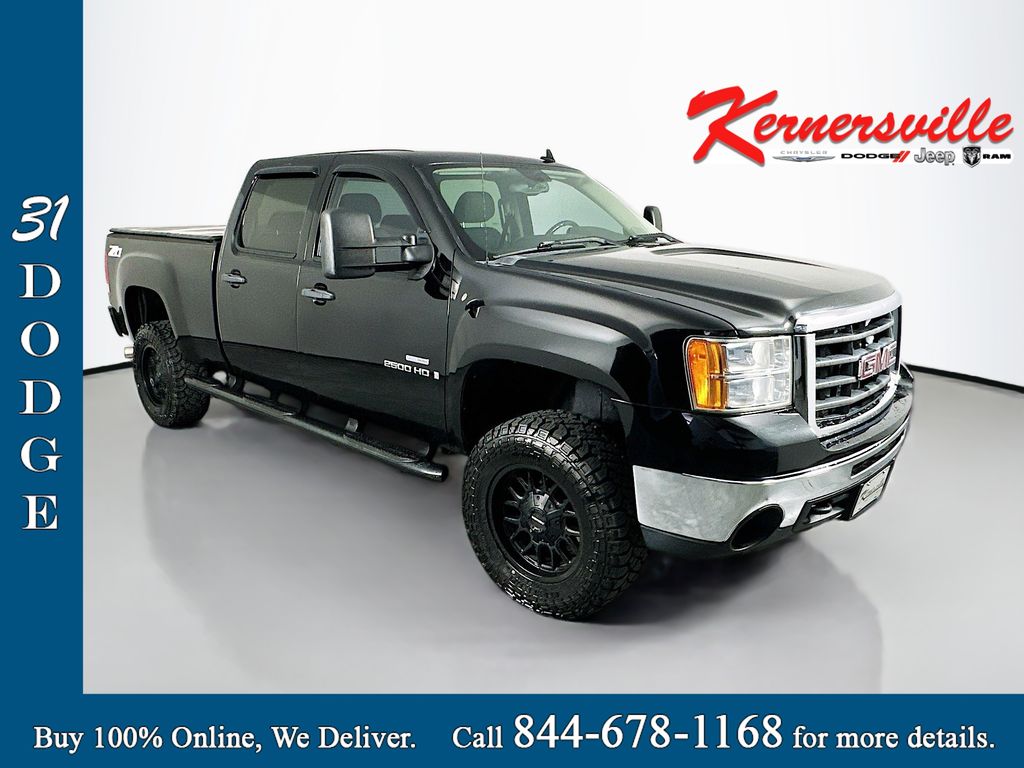Onyx Black 2009 GMC Sierra 2500HD Pickup Truck 4X2 Automatic