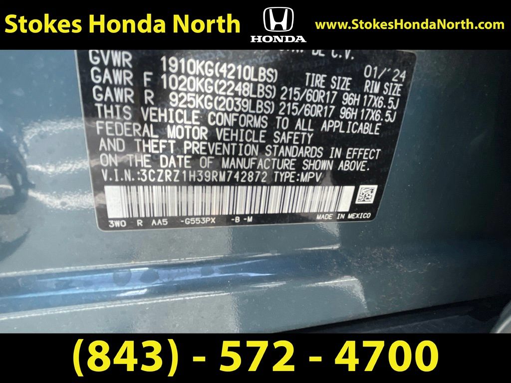 Used 2024 Honda HR-V SUV