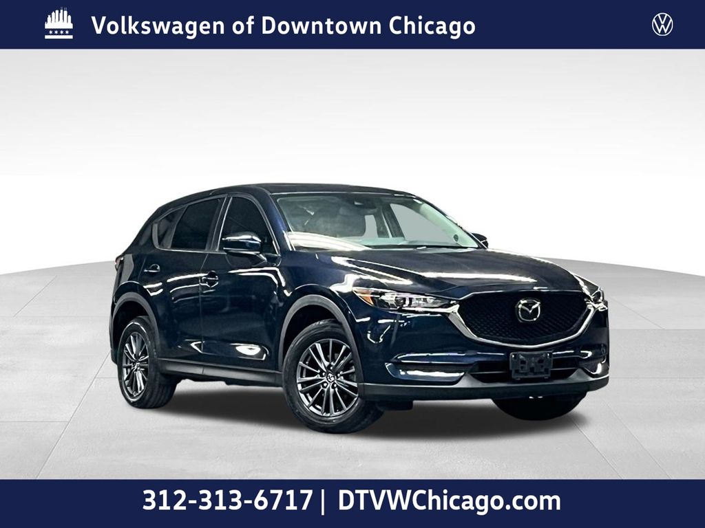 Deep Crystal Blue Mica 2021 Mazda CX-5 Touring AWD SUV / Crossover All-Wheel Drive 6-Speed Automatic
