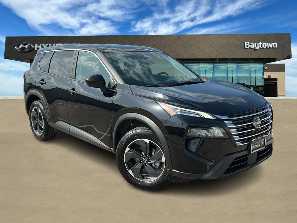 2025 Nissan Rogue SV Black at South Houston Nissan