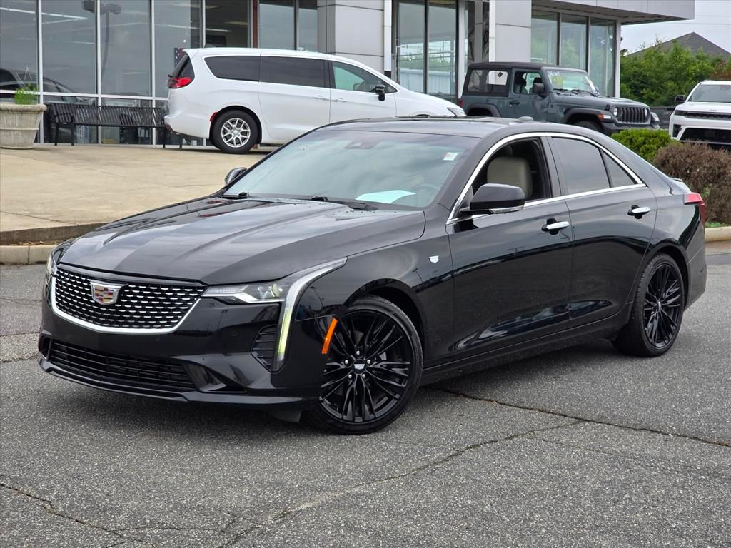 Black Raven 2023 Cadillac CT4 Premium Luxury RWD Sedan Rear-Wheel Drive 8-Speed Automatic