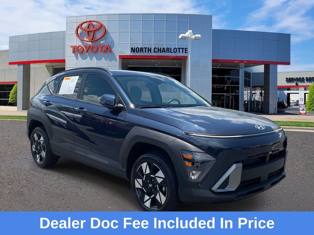 Denim Blue Pearl 2024 Hyundai Kona SUV / Crossover All-Wheel Drive Continuously Variable Transmission