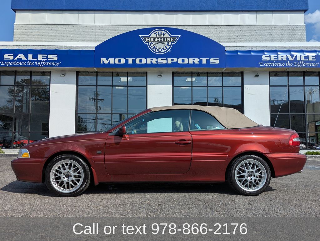 Venetian Red Metallic 2000 Volvo C70 Convertible Front-Wheel Drive 4-Speed Automatic