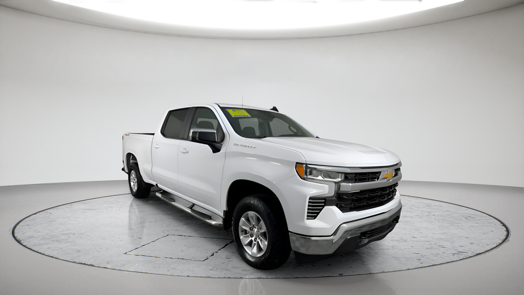Summit White 2024 Chevrolet Silverado 1500 Pickup Truck Four-Wheel Drive 8-Speed Automatic