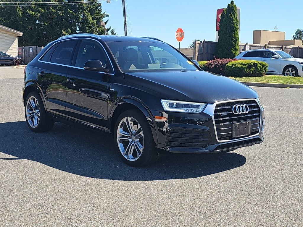 Black 2016 Audi Q3 2.0T quattro Prestige SUV / Crossover All-Wheel Drive 6-Speed Automatic