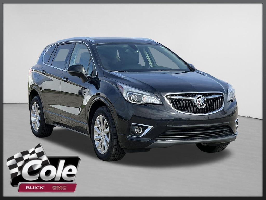 Black (Ebony Twilight Metallic) 2020 Buick Envision Essence AWD SUV / Crossover All-Wheel Drive 6-Speed Automatic