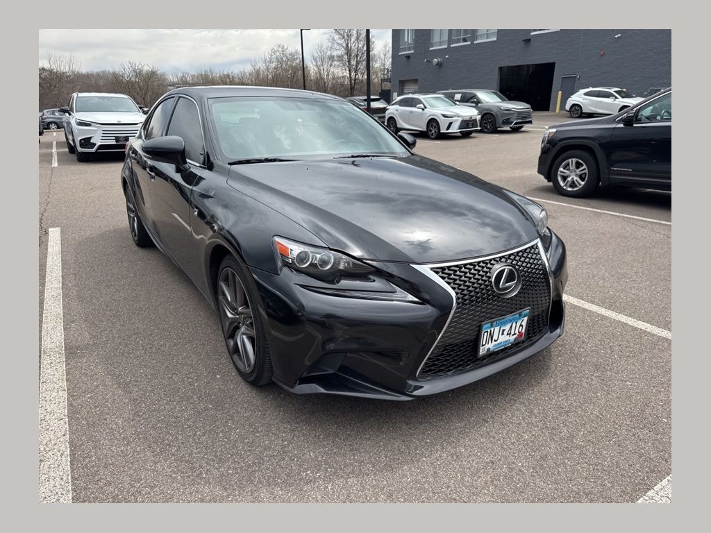 Black 2016 Lexus IS 300 AWD Sedan All-Wheel Drive 6-Speed Automatic