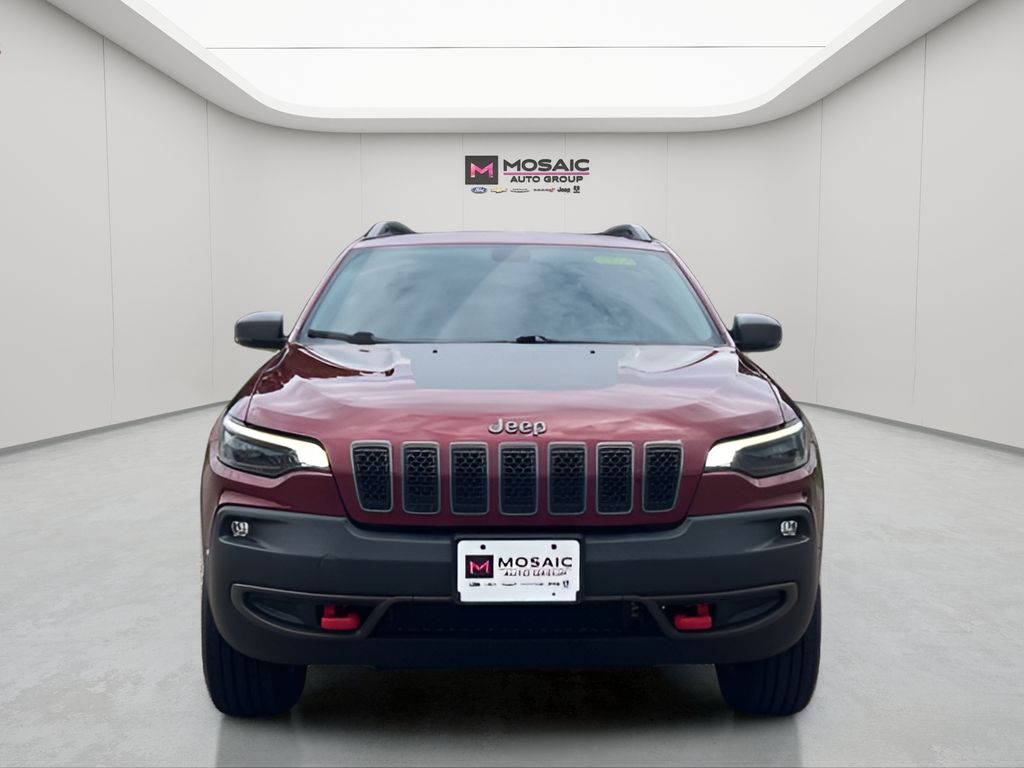 Used 2019 Jeep Cherokee Trailhawk with VIN 1C4PJMBX6KD361676 for sale in Zumbrota, Minnesota