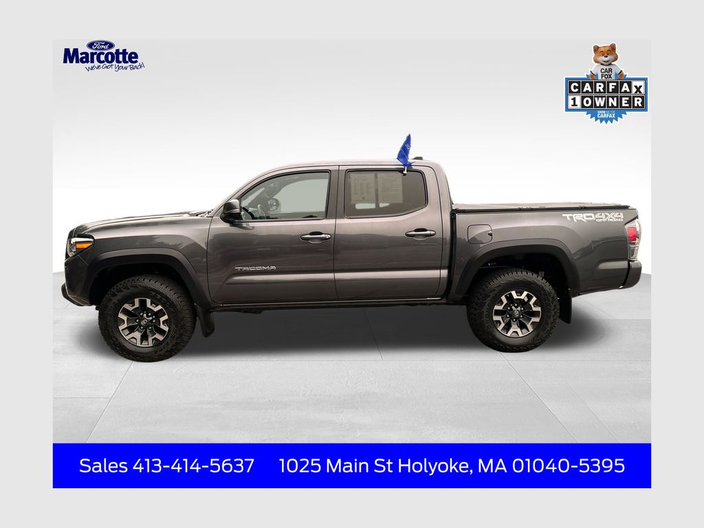 Magnetic Gray Metallic 2021 Toyota Tacoma Pickup Truck Four-Wheel Drive 6-Speed Automatic