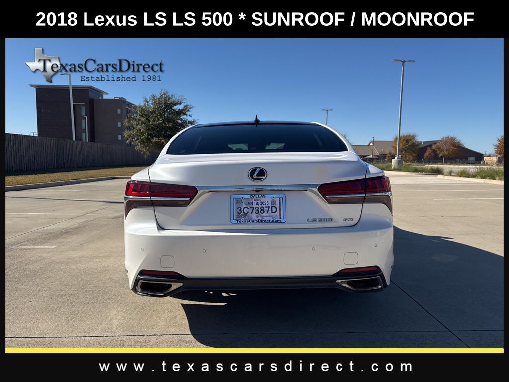 2018 Lexus LS 500 Base 12