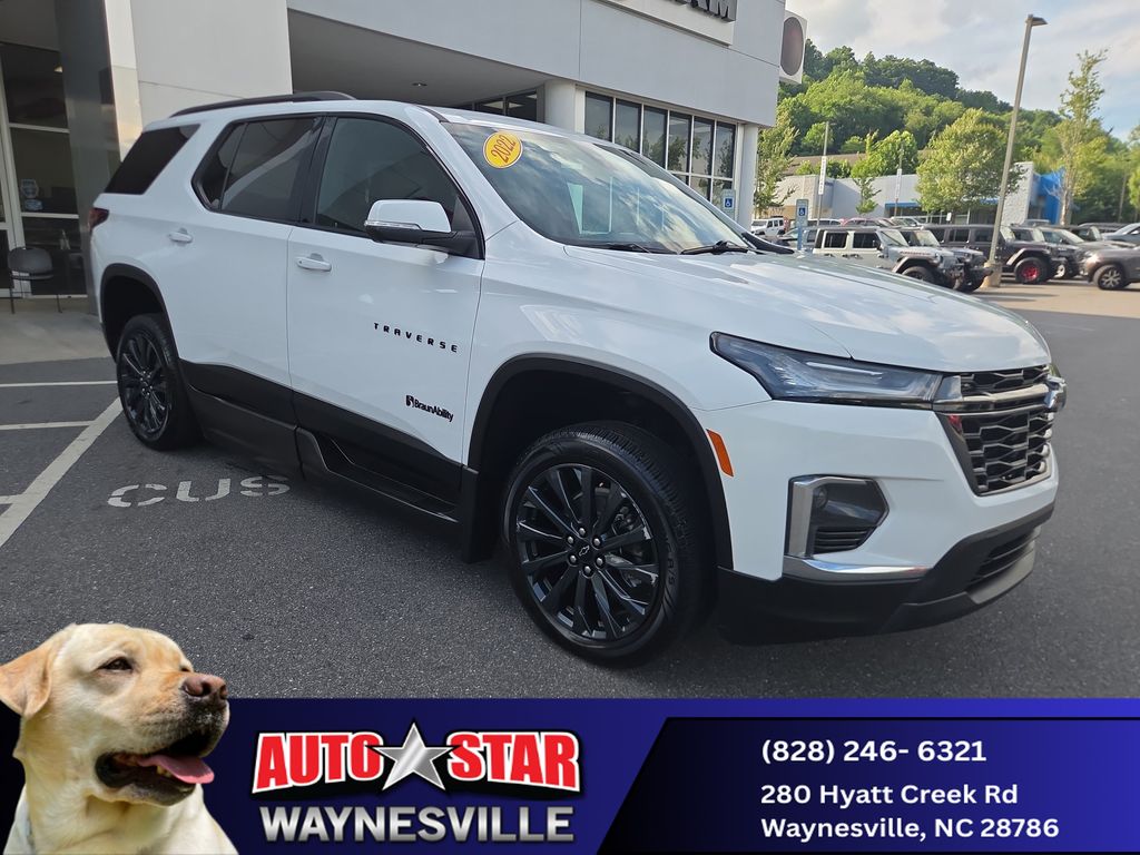 used 2022 Chevrolet Traverse car, priced at $80,410