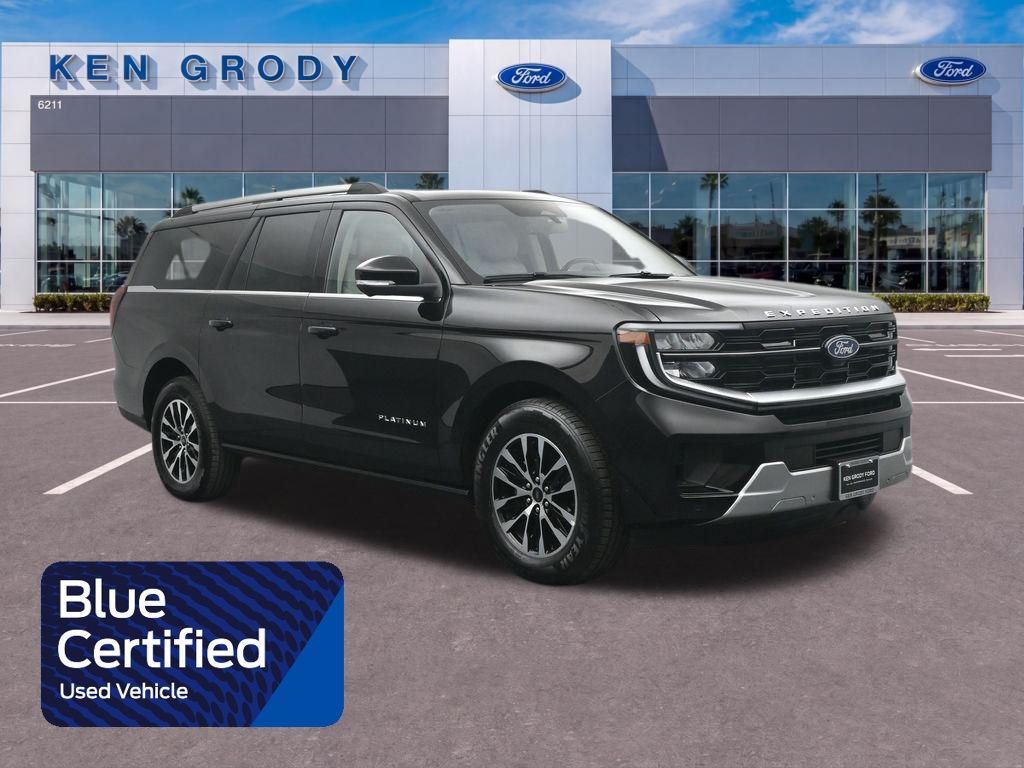 Agate Black Metallic 2025 Ford Expedition SUV / Crossover Four-Wheel Drive Automatic