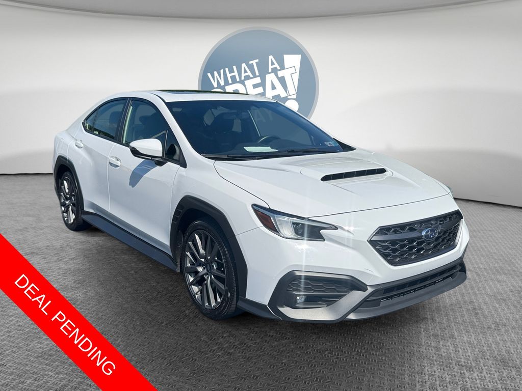 Ceramic White 2022 Subaru WRX Sedan All-Wheel Drive Continuously Variable Transmission