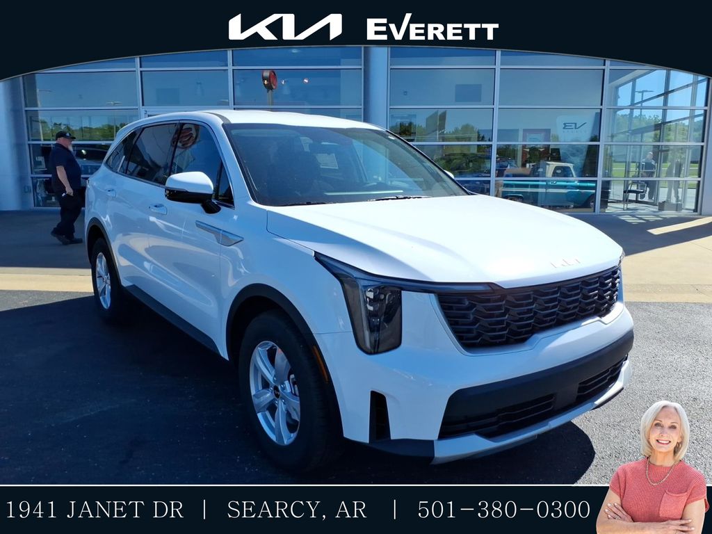 Glacial White Pearl 2026 Kia Sorento SUV / Crossover Front-Wheel Drive 8-Speed Automatic