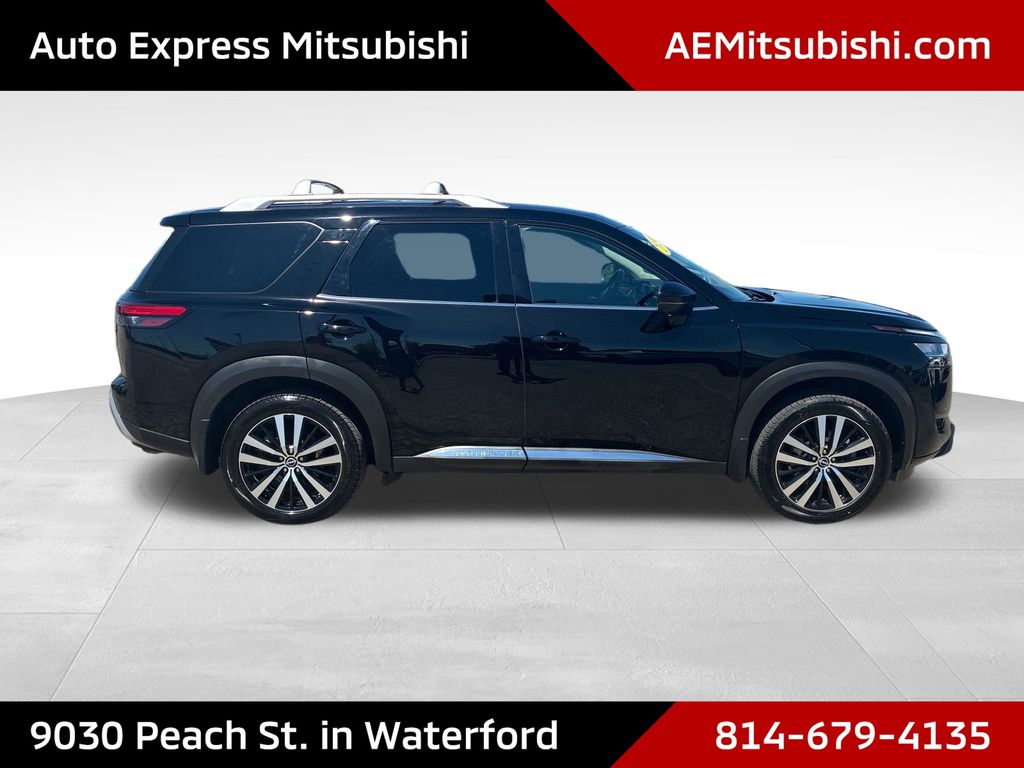 2024 Nissan Pathfinder Platinum Black at South Hills Kia