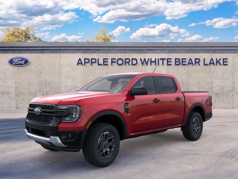 Ruby Red Metallic 2026 Ford Ranger Pickup Truck Four-Wheel Drive Automatic