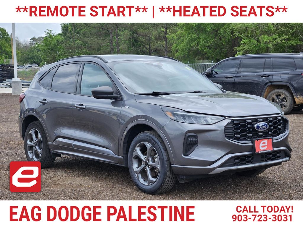 Carbonized Gray Metallic 2024 Ford Escape ST-Line AWD SUV / Crossover All-Wheel Drive 8-Speed Automatic