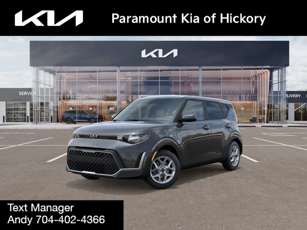 Gravity Gray 2025 Kia Soul LX FWD SUV / Crossover Front-Wheel Drive Continuously Variable Transmission