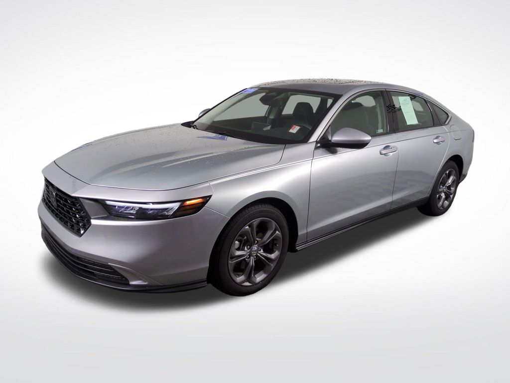 Silver 2024 Honda Accord Sedan Front-Wheel Drive Continuously Variable Transmission