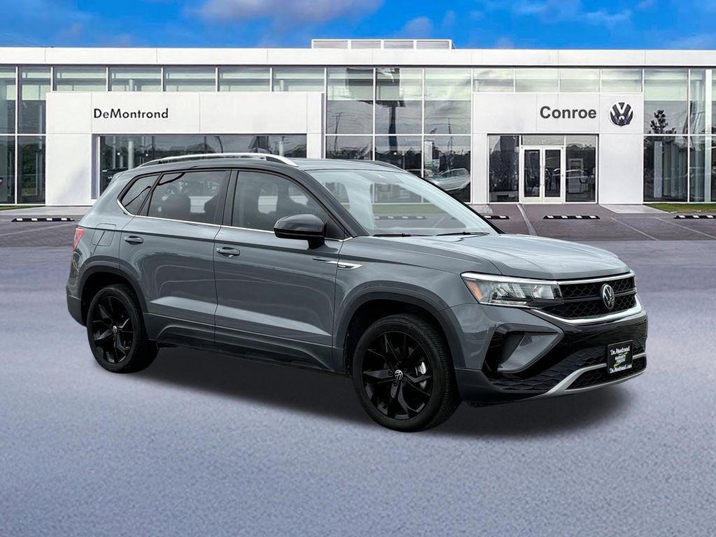 2024 Volkswagen Taos 1.5T SE Gray at DeMontrond Automotive Group
