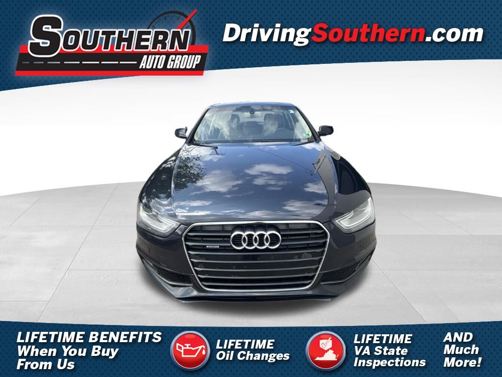 Moonlight Blue Metallic 2014 Audi A4 Sedan All-Wheel Drive 8-Speed Automatic