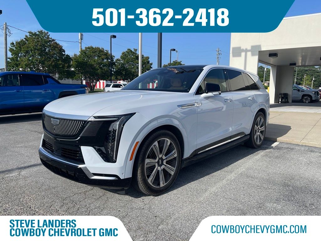 Vibrant White Tricoat 2026 Cadillac Escalade IQ SUV / Crossover All-Wheel Drive 1-Speed Automatic