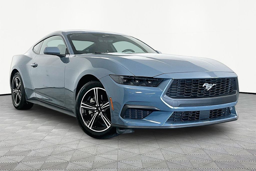 Vapor Blue 2025 Ford Mustang EcoBoost Fastback RWD Coupe Rear-Wheel Drive Automatic