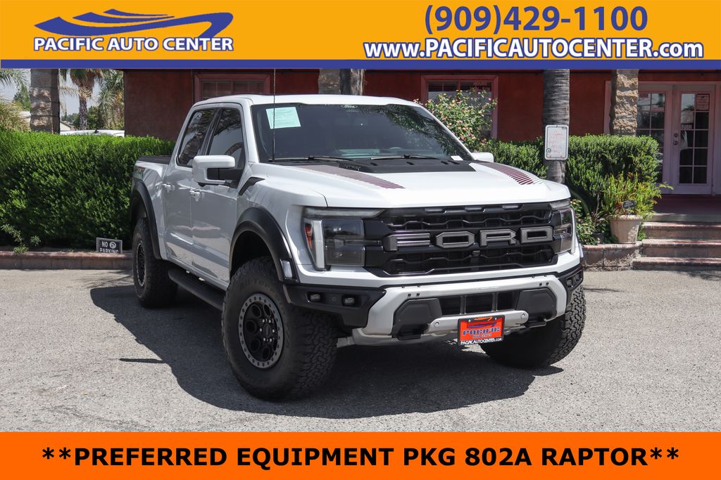 White Metallic 2025 Ford F-150 Pickup Truck Four-Wheel Drive Automatic