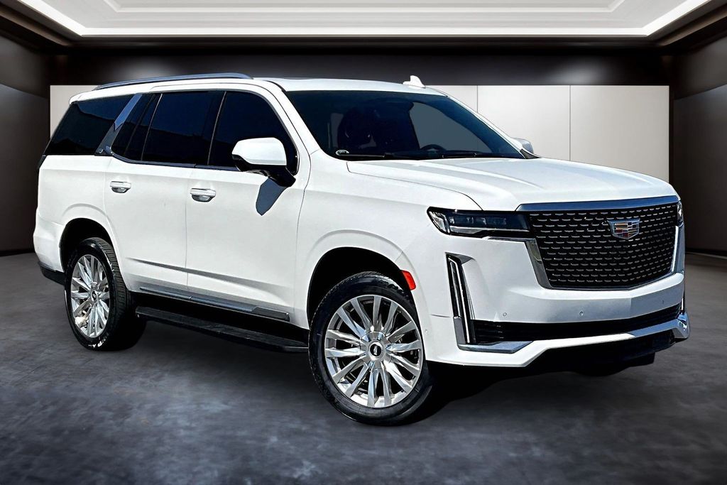 Crystal White Tricoat 2023 Cadillac Escalade Premium Luxury 4WD SUV / Crossover Four-Wheel Drive Automatic