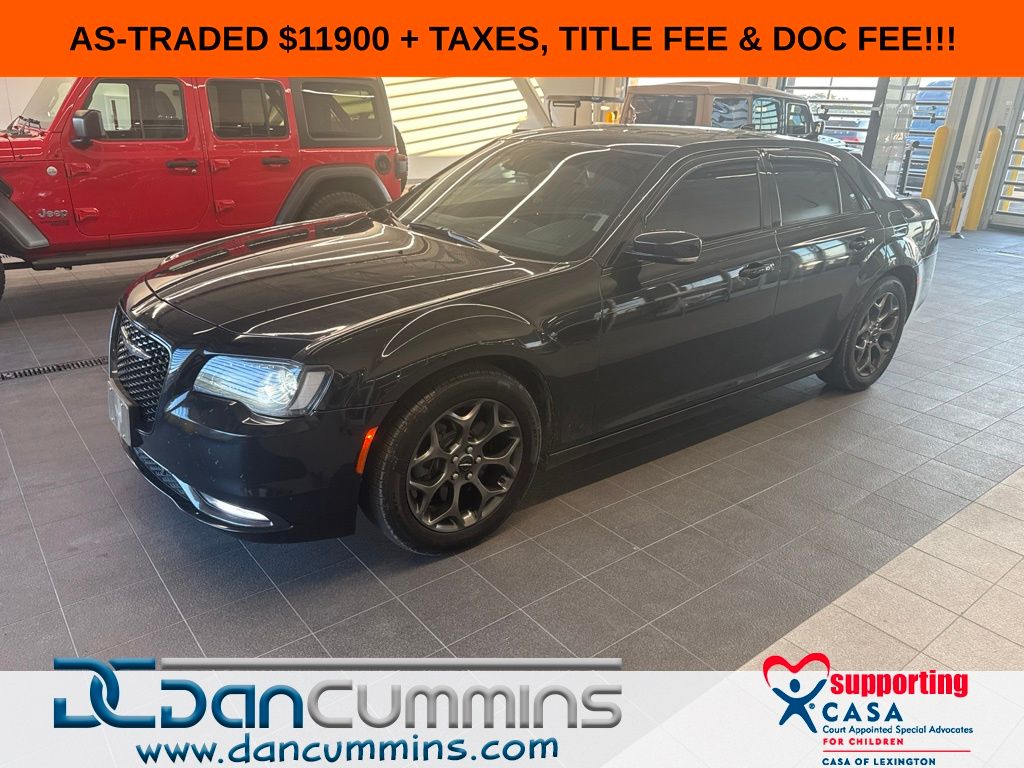Phantom Black Tri-Coat Pearl 2015 Chrysler 300 Sedan All-Wheel Drive 8-Speed Automatic