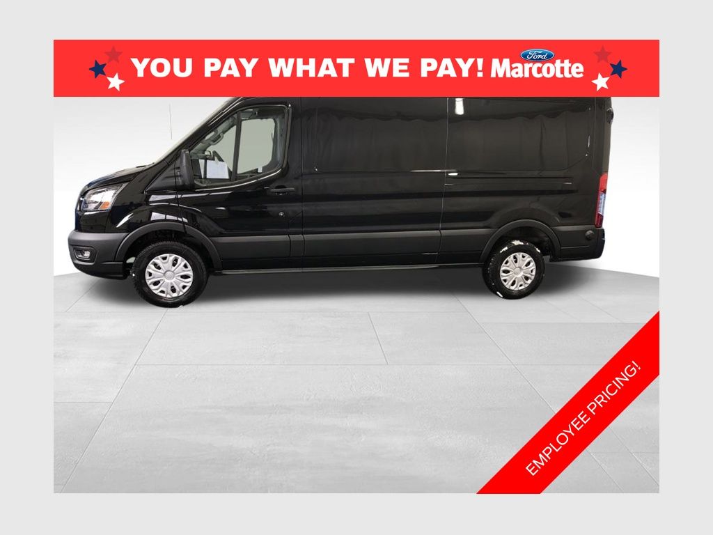 Agate Black Metallic 2026 Ford Transit Cargo 250 Medium Roof LB RWD Van Rear-Wheel Drive