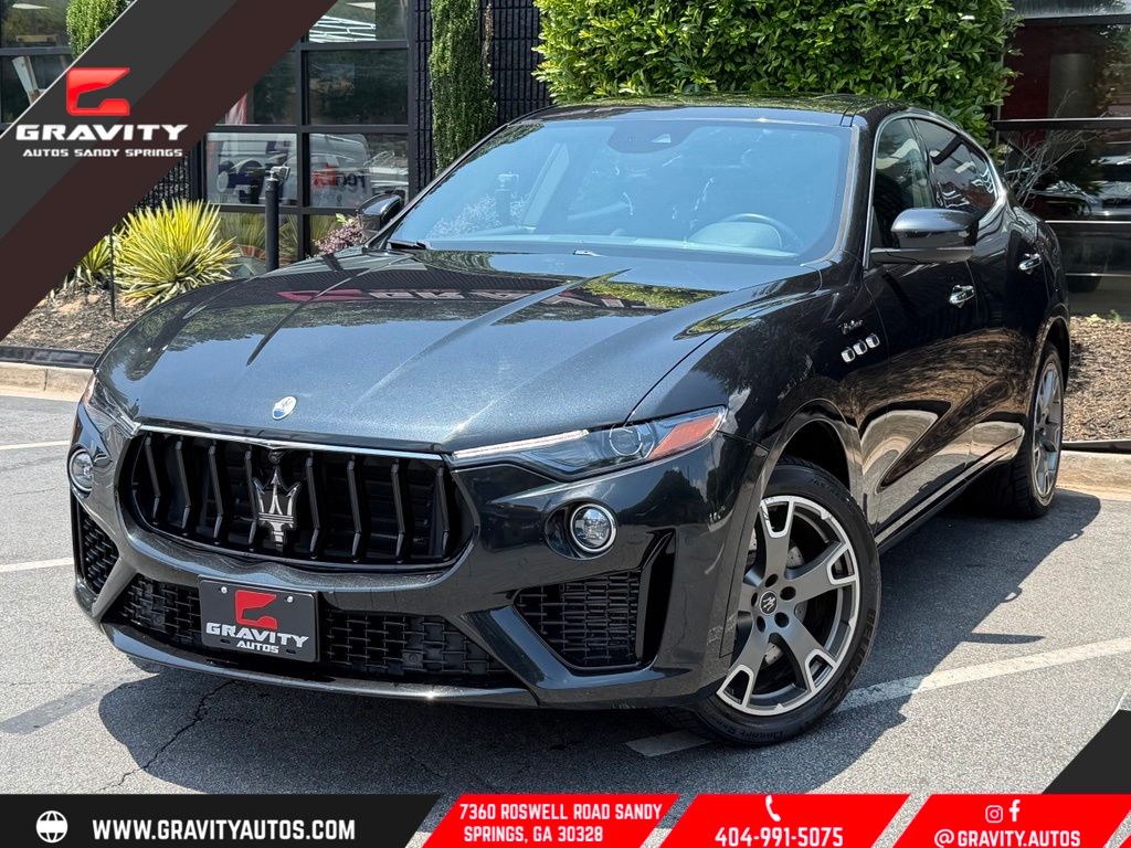 Black 2023 Maserati Levante Modena AWD SUV / Crossover All-Wheel Drive 8-Speed Automatic